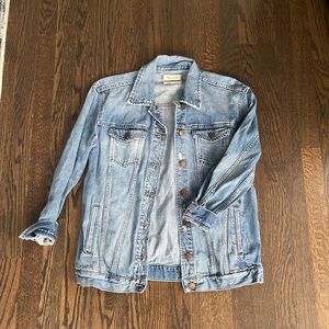 Madewell oversized denim jacket